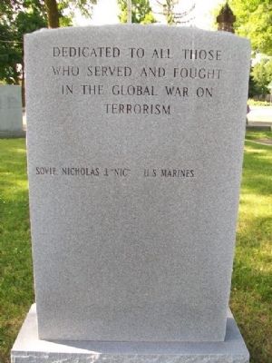 Global War on Terrorism Memorial image. Click for full size.