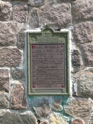 Carillon Canal Marker image. Click for full size.