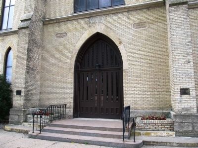 First Congregational Church Marker. Click for full size. First Congregational Church Marker image. Click for full size.