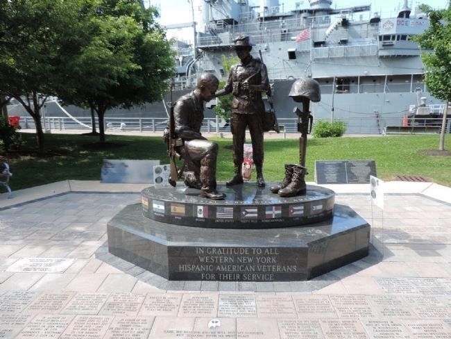 65th Infantry Regiment, The <i>Borinqueneers</i> Memorial. Click for full size. 65th Infantry Regiment, The <i>Borinqueneers</i> Memorial image. Click for full size.