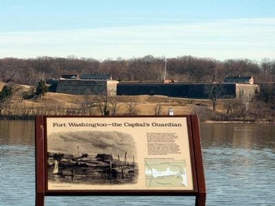 Fort Washington—The Capitals Guardian Marker image. Click for full size.