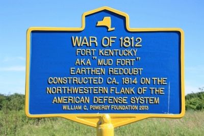 Fort Kentucky Marker. Click for full size. Fort Kentucky Marker image. Click for full size.