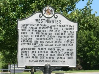 Westminster Marker. Click for full size. Westminster Marker image. Click for full size.