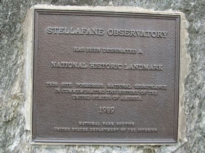 Stellafane Observatory Marker image. Click for full size.