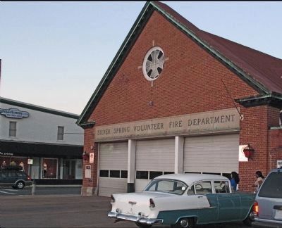 Silver Spring Firehouse image. Click for full size.
