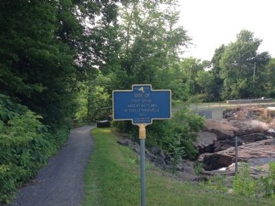 Site Of Marker. Click for full size. Site Of Marker image. Click for full size.