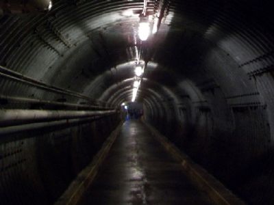 Entrance Tunnel to Diefenbunker image. Click for full size.