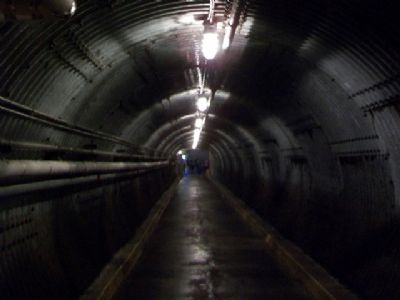 Entrance Tunnel to Diefenbunker. Click for full size. Entrance Tunnel to Diefenbunker image. Click for full size.
