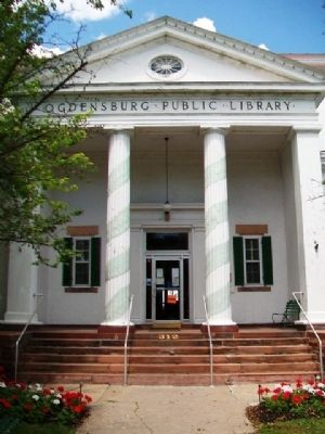 Ogdensburg Public Library image. Click for full size.