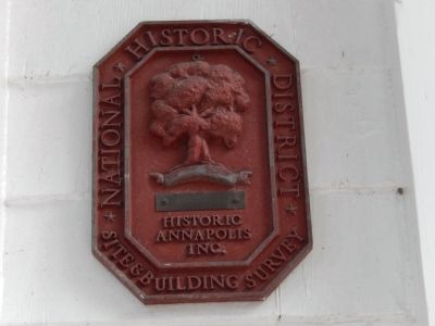Historic Annapolis Plaque image. Click for full size.