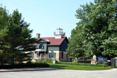 Michigan City Lighthouse image. Click for full size.