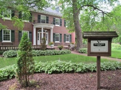 Orlando Brice House and Marker. Click for full size. Orlando Brice House and Marker image. Click for full size.