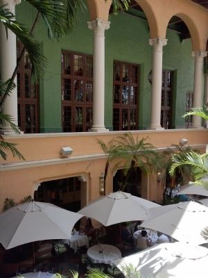 Patio with outdoor dining. Click for full size. Patio with outdoor dining image. Click for full size.
