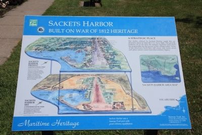 Sackets Harbor Marker image. Click for full size.