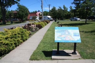 Sackets Harbor Marker image. Click for full size.