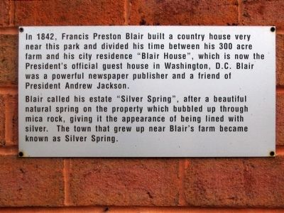Blair House Marker image. Click for full size.