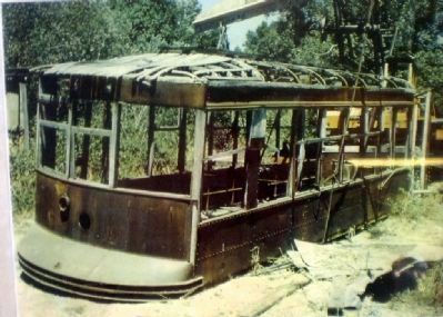 Fresno Birney Safety Car 68 as it looked in 1970 image. Click for full size.