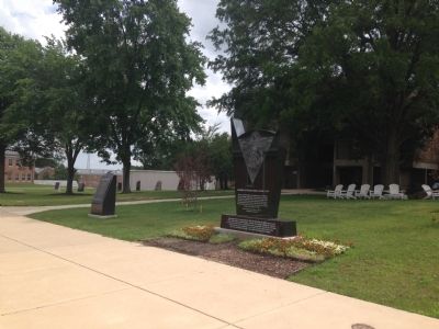 Marine Officers Basic Class 6-67 Marker </b>(on right) image. Click for full size.