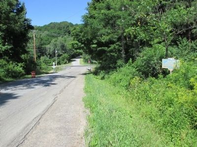 Kish-A-Wa Marker View Towards NY Route 70. Click for full size. Kish-A-Wa Marker View Towards NY Route 70 image. Click for full size.