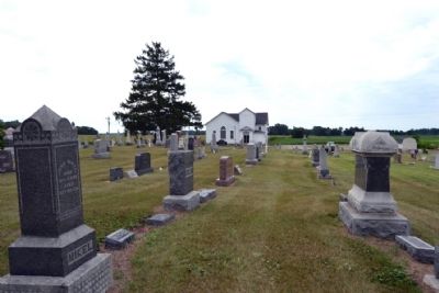 Sandridge Cemetery image. Click for full size.