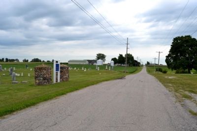 View to east along 10th Road. Click for full size. View to east along 10th Road image. Click for full size.