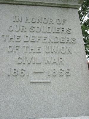 Belfast Civil War Monument (front) image. Click for full size.