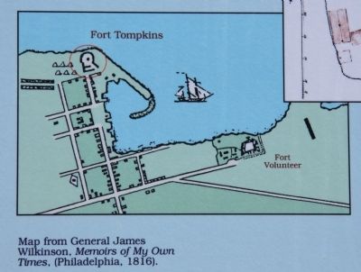 Fort Tompkins Marker image. Click for full size.