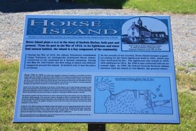 Horse Island Marker image. Click for full size.