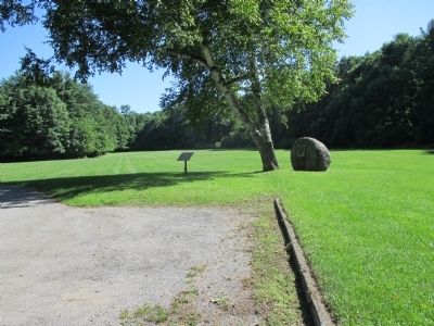 Camp Portage Marker and Boulder with Civil War Plaques image. Click for full size.