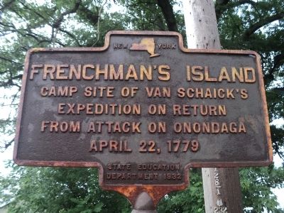 Frenchman’s Island Marker. Click for full size. Frenchman’s Island Marker image. Click for full size.
