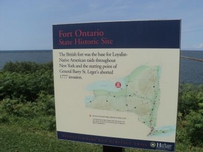 Fort Ontario State Historic Site Marker image. Click for full size.