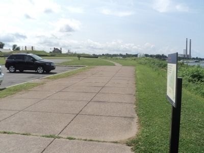 Marker at Fort Ontario State Historic Site image. Click for full size.