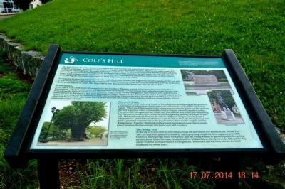 Cole’s Hill Marker image. Click for full size.