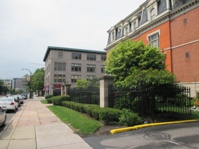 Southward View The Buffalo Club Marker image. Click for full size.