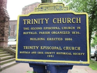 Trinity Church Marker image. Click for full size.