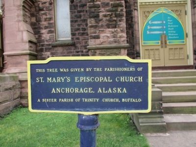 Trinity Church Tree Marker image. Click for full size.