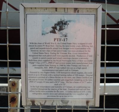 PTF-17 Marker image. Click for full size.