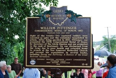 William Pittenger Marker image. Click for full size.