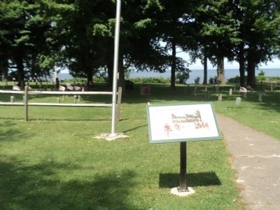 The Post Cemetery Marker. Click for full size. The Post Cemetery Marker image. Click for full size.