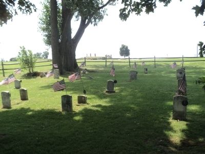 The Post Cemetery at Fort Ontario. Click for full size. The Post Cemetery at Fort Ontario image. Click for full size.
