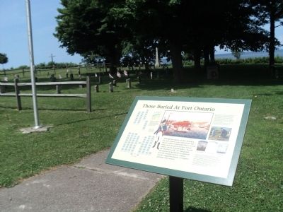 Those Buried At Fort Ontario Marker. Click for full size. Those Buried At Fort Ontario Marker image. Click for full size.
