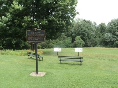 The Rally Marker on the Oriskany Battlefield. Click for full size. The Rally Marker on the Oriskany Battlefield image. Click for full size.
