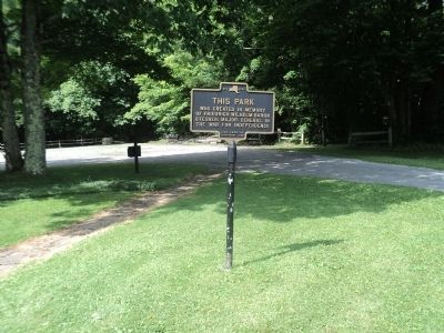 This Park Marker. Click for full size. This Park Marker image. Click for full size.