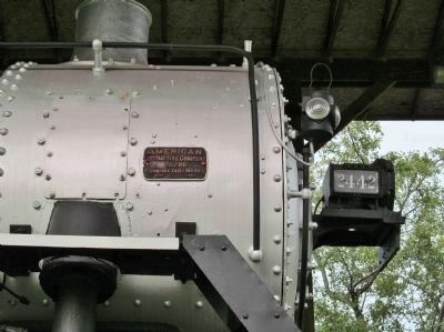 Engine 2442 Manufacturer's Plaque. Click for full size. Engine 2442 Manufacturer's Plaque image. Click for full size.