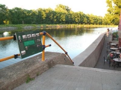 Canal Commerce in Brockport Marker. Click for full size. Canal Commerce in Brockport Marker image. Click for full size.