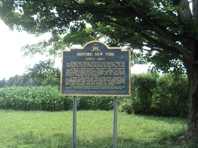 Utica Area Marker. Click for full size. Utica Area Marker image. Click for full size.