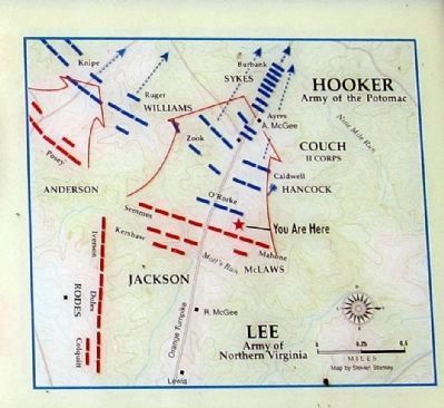 First Day at Chancellorsville image. Click for full size.