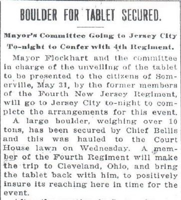 Excerpt from "the Somerset Democrat" of 21 May 1920 image. Click for full size.