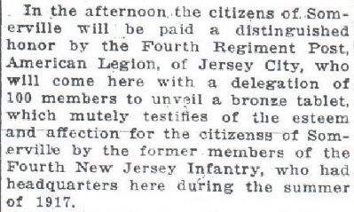 Excerpt from "the Somerset Democrat" of 28 May 1920 image. Click for full size.