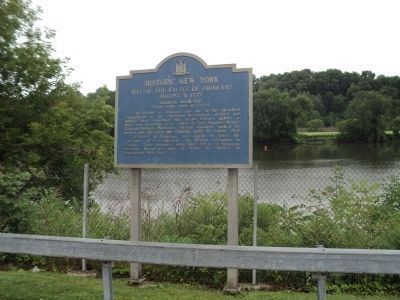 Site of The Battle of Oriskany Marker. Click for full size. Site of The Battle of Oriskany Marker image. Click for full size.